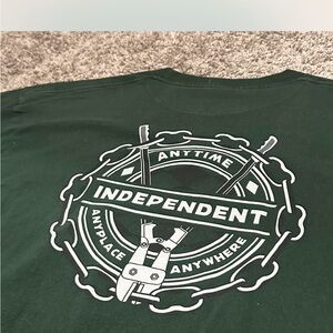 Green Independent shirt size large men’s